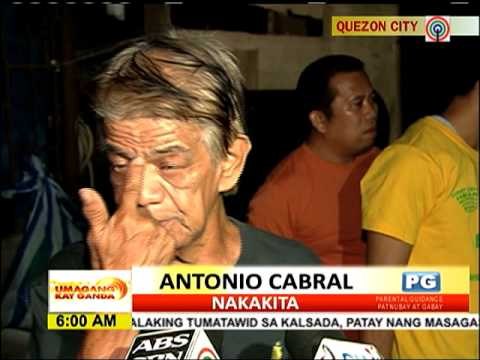 Lalaki, binaril habang nanonood ng basketball