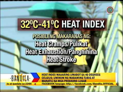 PAGASA: Summer heat index may reach 40C