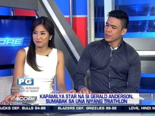 WATCH: Gerald Anderson shares triathlon experience