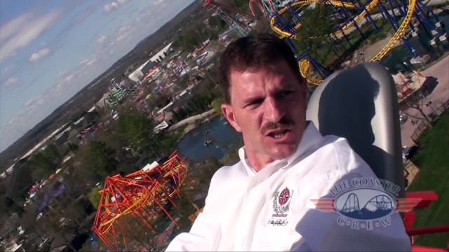 Kerry Earnhardt on Intimidator at Carowinds
