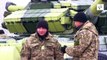 New tanks armed forces go to Donbass news from Ukraine 15.12 2014