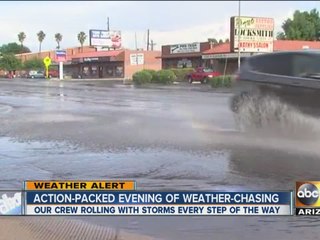 Action packed day of weather in the Valley