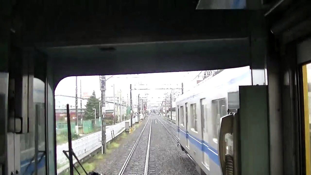 いろんな電車との「すれ違い」運転室からの眺め。Passing of the various Japan train cab view