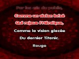 KARAOKE MICHEL SARDOU - Rouge