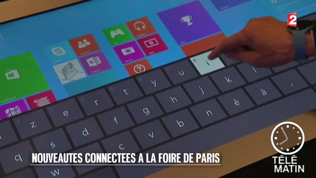 Nouveau - Nouveautés connectées à la Foire de paris