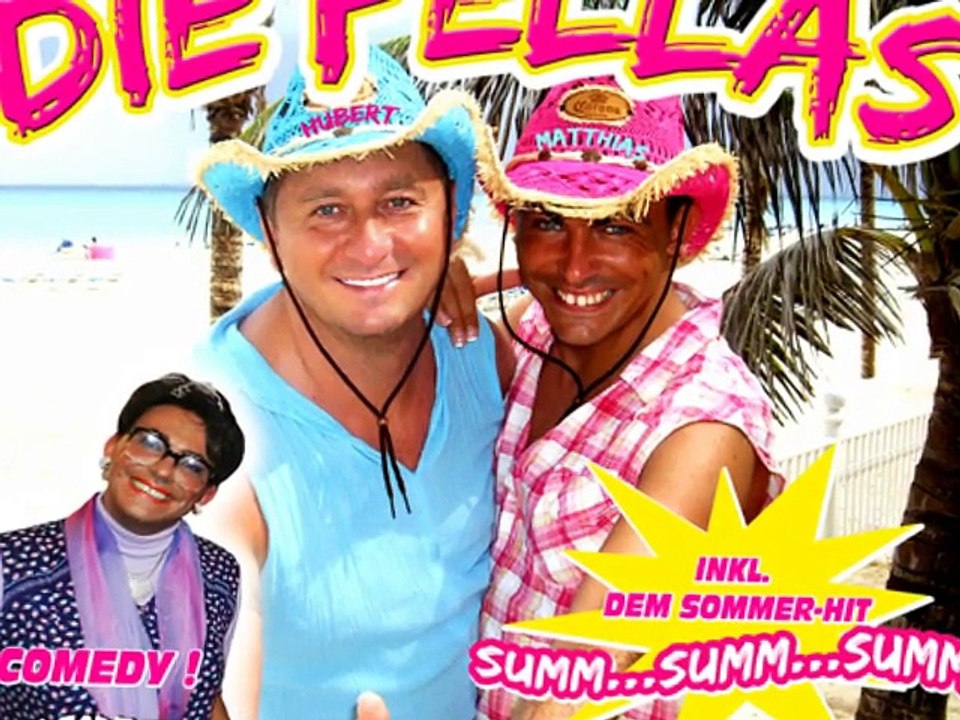 Video Wir Tanzen unterm Regenbogen von Die Fellas Hubert und Matthias