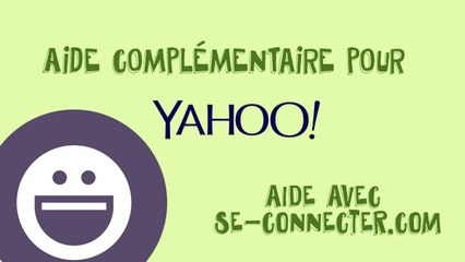 Yahoo : aide et tutoriel pour le webmail