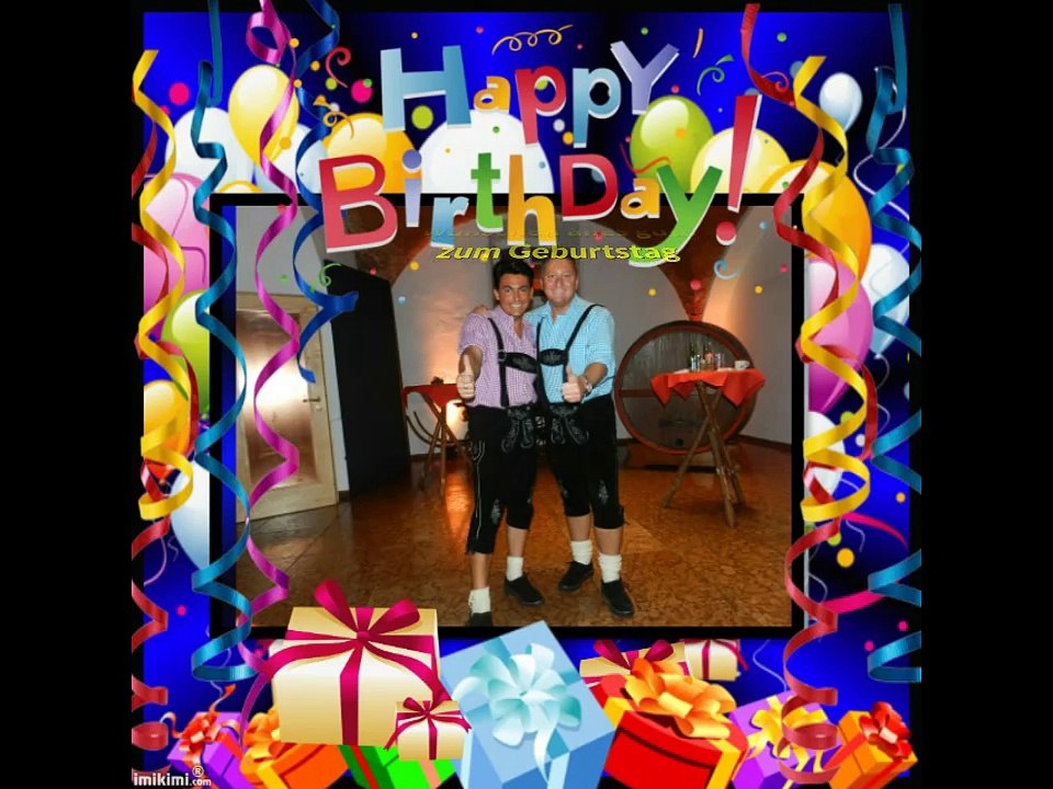 Geburtstagslied von die Fellas Hubert und Matthias