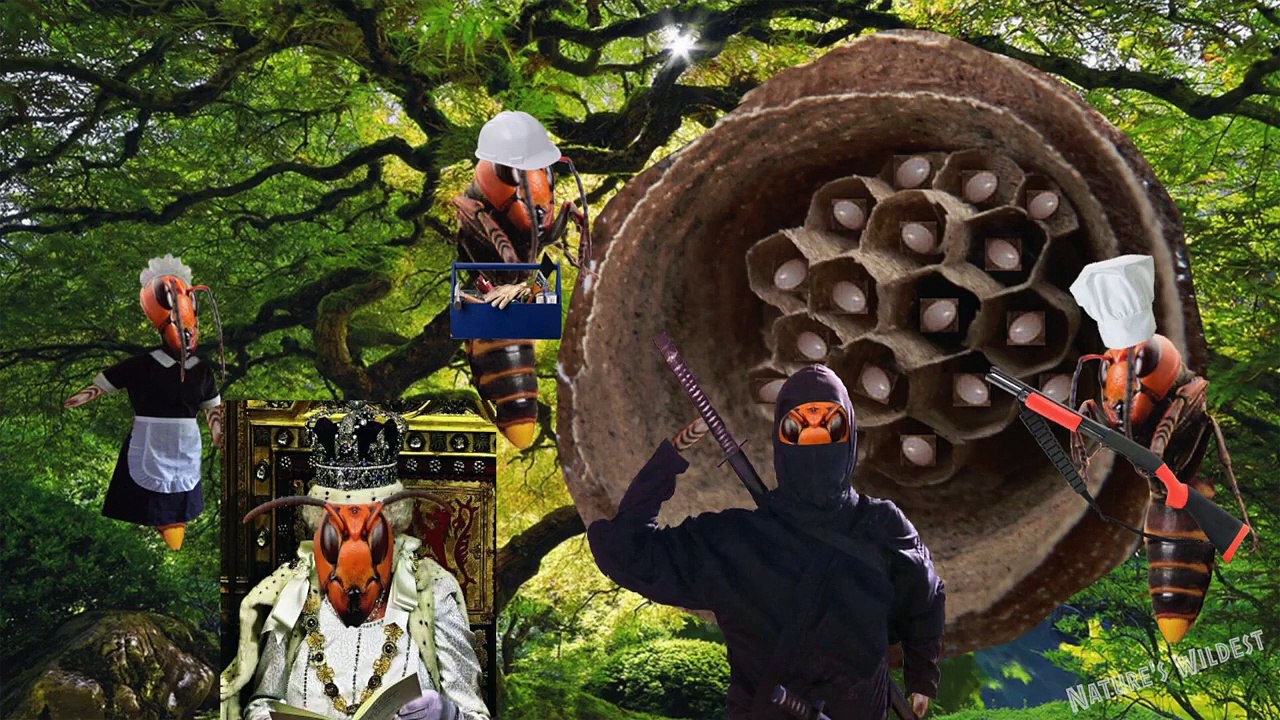 Asian Giant Hornet (World's Dealiest Wasp)