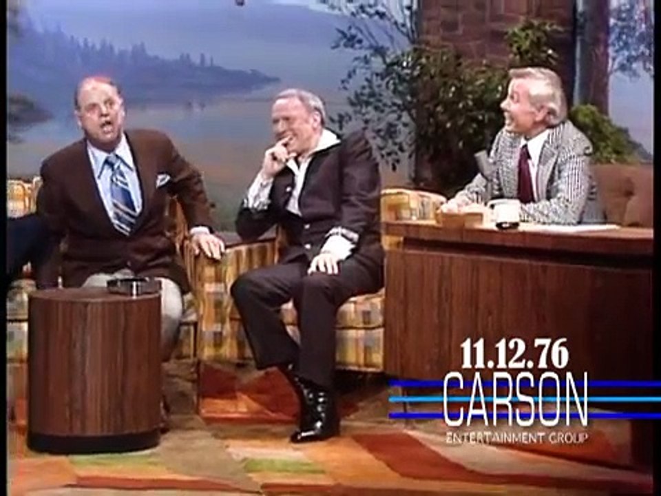 Frank Sinatra is Surprised by Don Rickles on Johnny Carson's Show, Funniest Moment