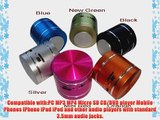 Portable Cylindrical Mini Vibration Resonance Music Speaker with Micro SD/TF Card Slot FM Radio