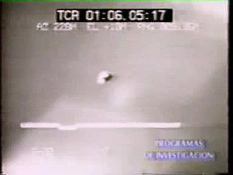 UFO at Nellis AFB (test flight of a hologram)