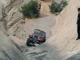 Jeep CJ7 on Hells gate on hells revenge moab