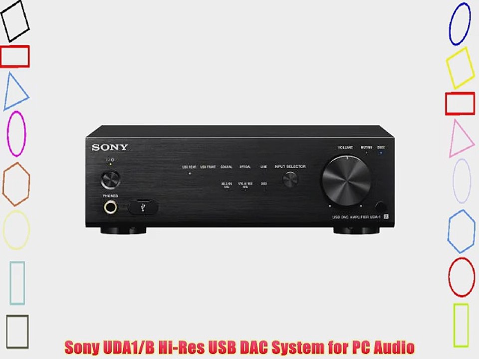 Sony UDA1/B Hi-Res USB DAC System for PC Audio