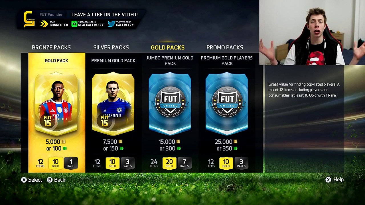 FIFA 15 PUNNY PACK OPENING!