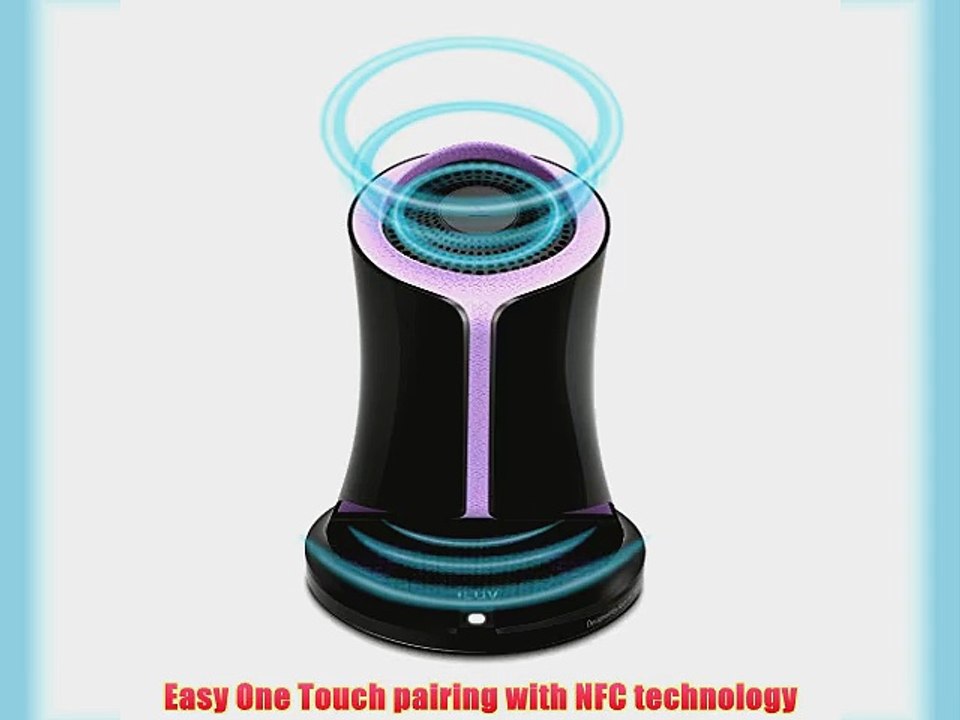 iLuv Syren Nfc-enabled Bluetooth Portable Speaker (Purple)Works with all iPhones (iPhone 6