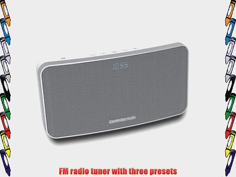 Cambridge Audio Minx GO Radio Wireless Bluetooth Speaker (White)