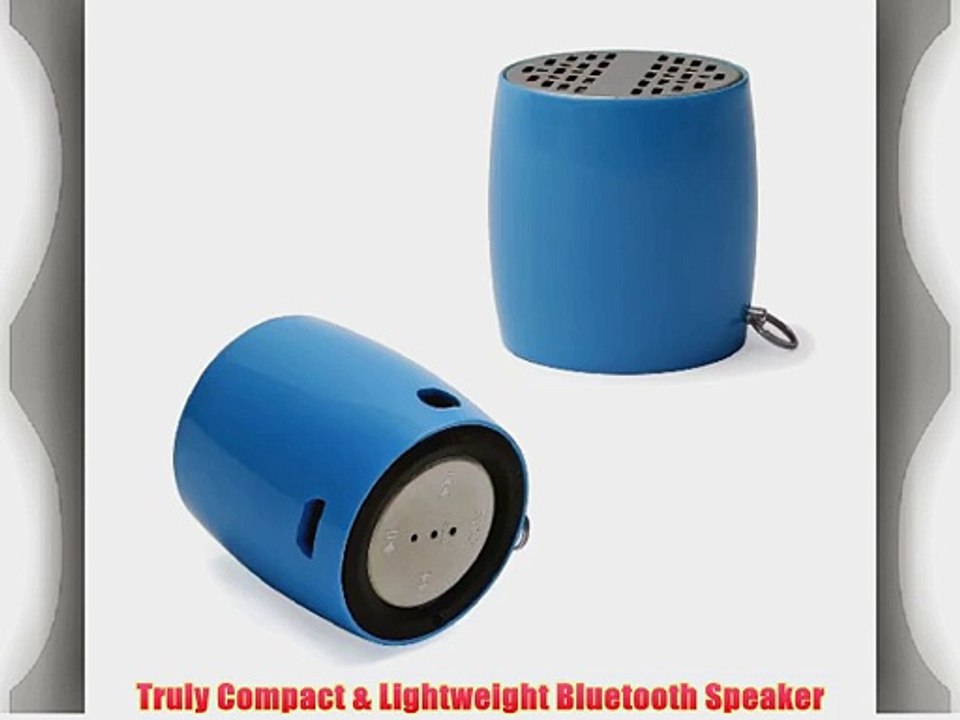 Ivation Super Portable Bluetooth Speaker with AUX Input