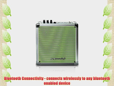Pure Acoustics MCP-50 Portable Bluetooth Entertainment Medium Sized Speaker System with Built-in