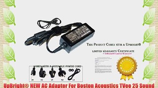 UpBright? NEW AC Adapter For Boston Acoustics TVee 25 Sound Bar System SoundBar Speaker Power