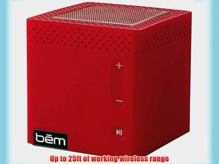 Bem HL2022GD Bluetooth Mobile Speaker - Husker Red