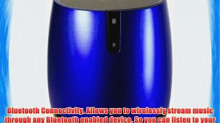 LAX Gadgets Laud Bluetooth Speaker - Retail Packaging - Blue