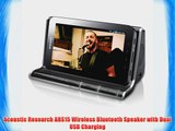 Acoustic Research ARS15 Wireless Bluetooth Speaker with Dual USB Charging
