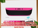 WAVEstream Wireless Speaker - Universal Portable Bluetooth Sound Bar w/ Conference Call Speakerphone