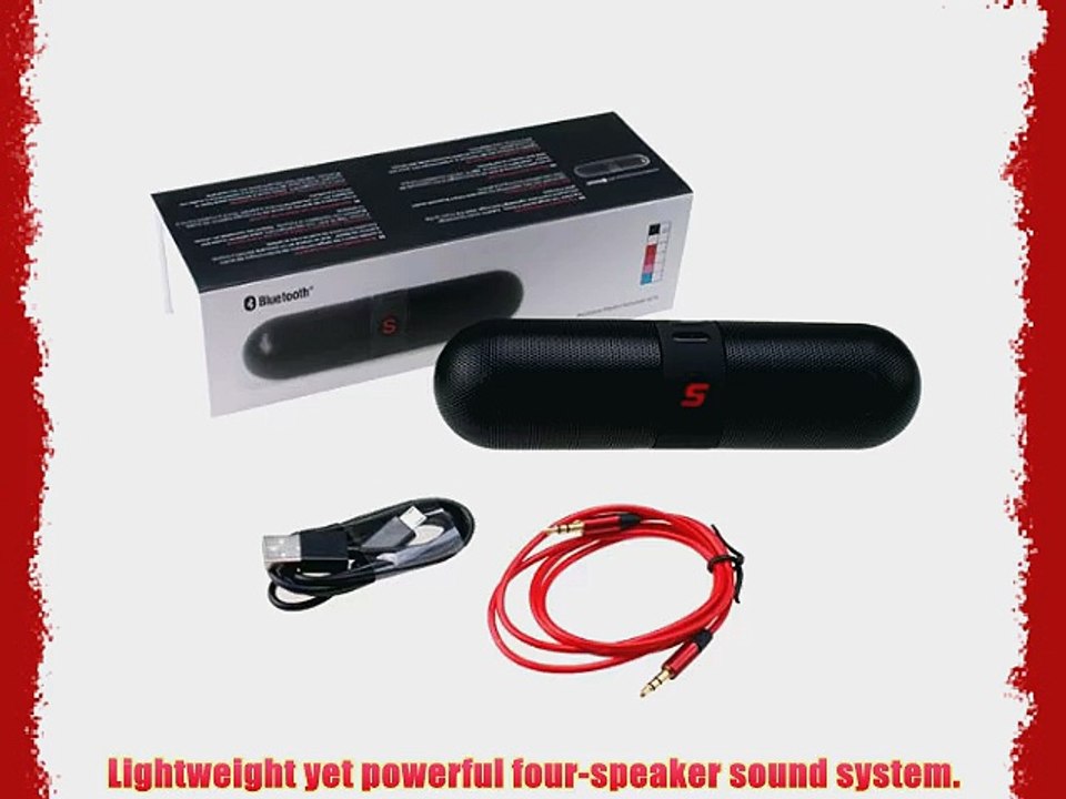 IMAGE? Portable Wireless Bluetooth Shockproof Stereo Mini Speaker For Samsung Galaxy S2/S3/S4