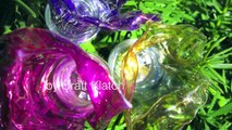 Recycled Water Bottle Flowers  Calla Lilies