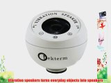 Tekterm Rechargeable Bluetooth Wireless Vibration Resonance Portable Speakers with Microphone