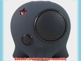Boombotix Boombot2 Portable Weatherproof Bluetooth Wireless Speaker (Gunmetal Grey)