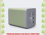 MIPOW BOOMIN Bluetooth Wireless Portable Speaker and Speakerphone Silver