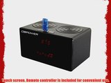 DBPOWER(US Seller) Touch Scren BoomBox Wireless Bluetooth Speaker with NFC Black