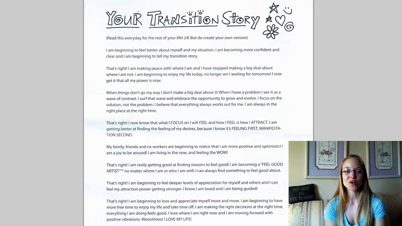 Transition From Intention To Manifestation