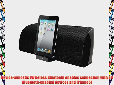 NYNE NH-5500 30-pin Home Audio iPad/iPhone/iPod Speaker Dock with Wireless Bluetooth