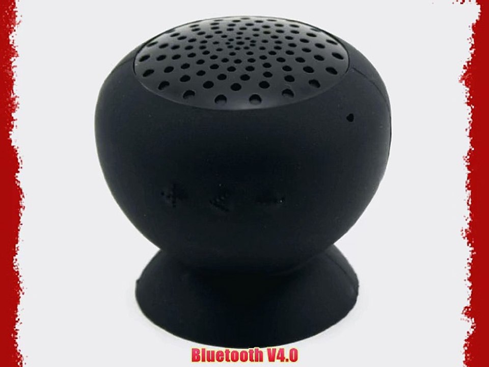 Portable Silicone Gel Wireless Bluetooth V4.0 Speaker for Amazon Kindle Fire HD 7 - Water Resistant