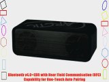 Arctic S113BT NFC One-Touch Auto Pairing Bluetooth 4.0 Wireless Speaker Black