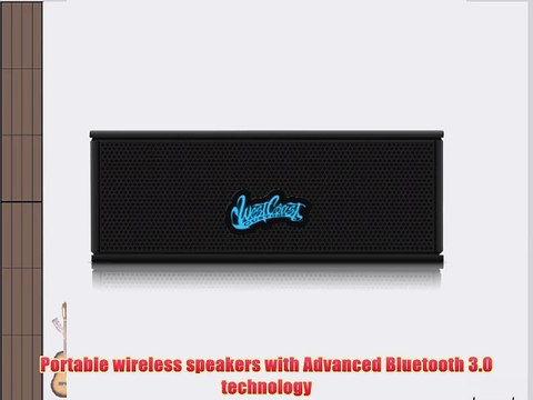 West Coast Customs Portable Wireless Bluetooth Speaker. Built in speakerphone and music-5hrs