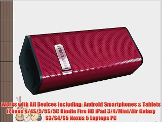 SHARPER IMAGE Universal Wireless Premium Bluetooth Speaker with Microphone for Smart Devices