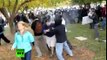 Police use pepper-spray and rubber bullets at Occupy Denver protesters