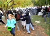 Police use pepper-spray and rubber bullets at Occupy Denver protesters