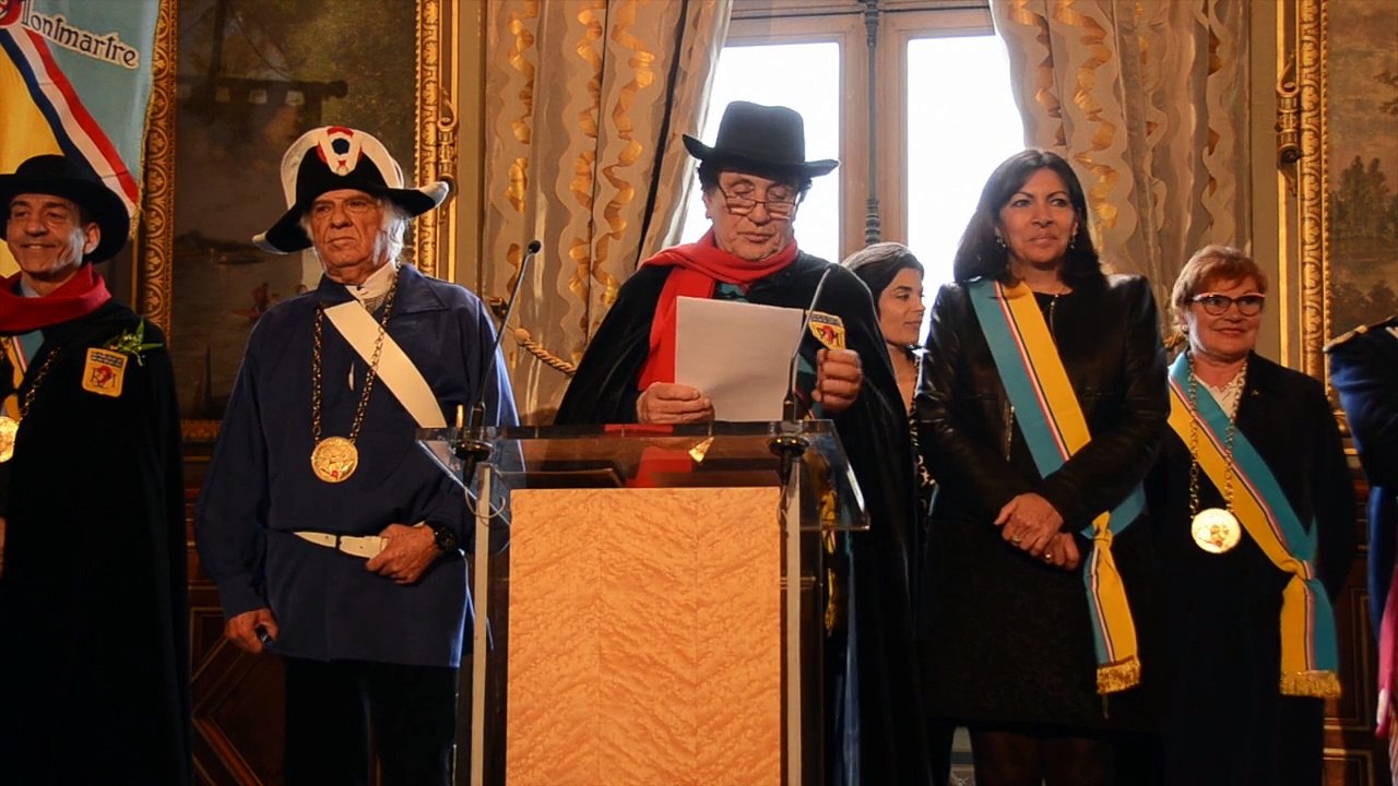 1er mai 2015 remise muguet à la Maire de Paris