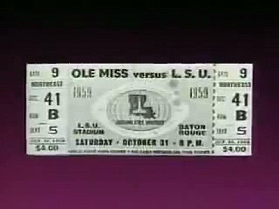 Billy Cannon Run October 31, 1959