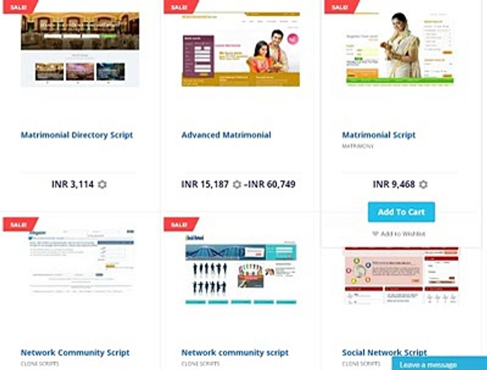 Indian Matrimonial Website Scripts