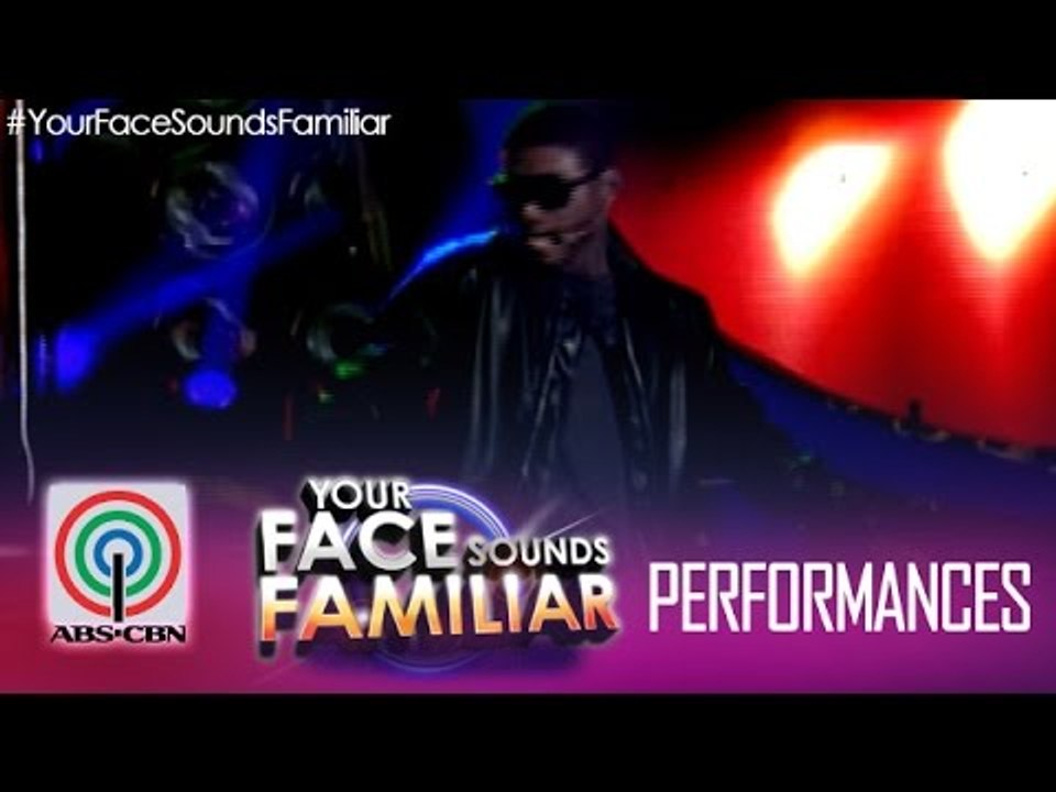 Your Face Sounds Familiar: Edgar Allan Guzman as Usher - "DJ Got Us Fallin' in Love"
