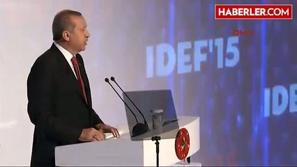 Dev Savunma Sanayii Fuarını Erdoğan Açtı: Hem Hakkımız Hem Görevimiz