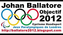 Johan Ballatore Coureur Cycliste Handisport Jeux Olympiques Paralympiques Londres 2012 Cyclisme  LC1