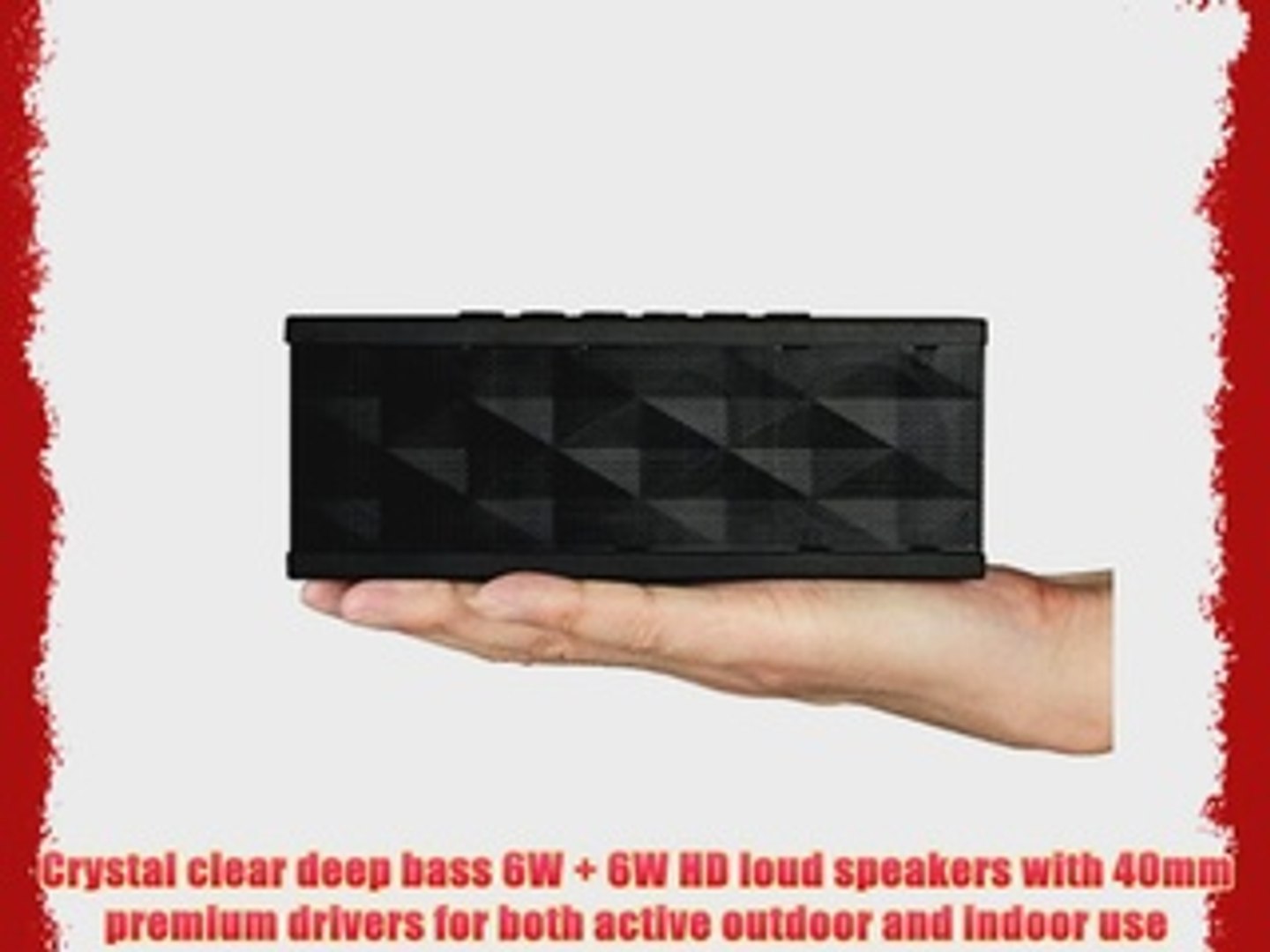 SoundBot? SB571 Bluetooth Wireless Speaker for 12 hrs Music Streaming
