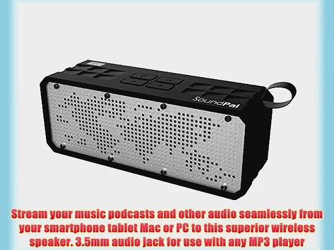 SoundPal SoundPal Free Spirit 12 Watt Rugged Bluetooth Water-Resistant Shockproof Wireless